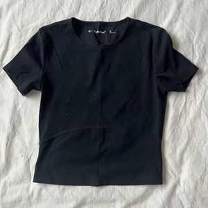 Aritzia Black Short Sleeve Tee